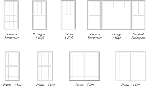 Replacement Window Grille Options